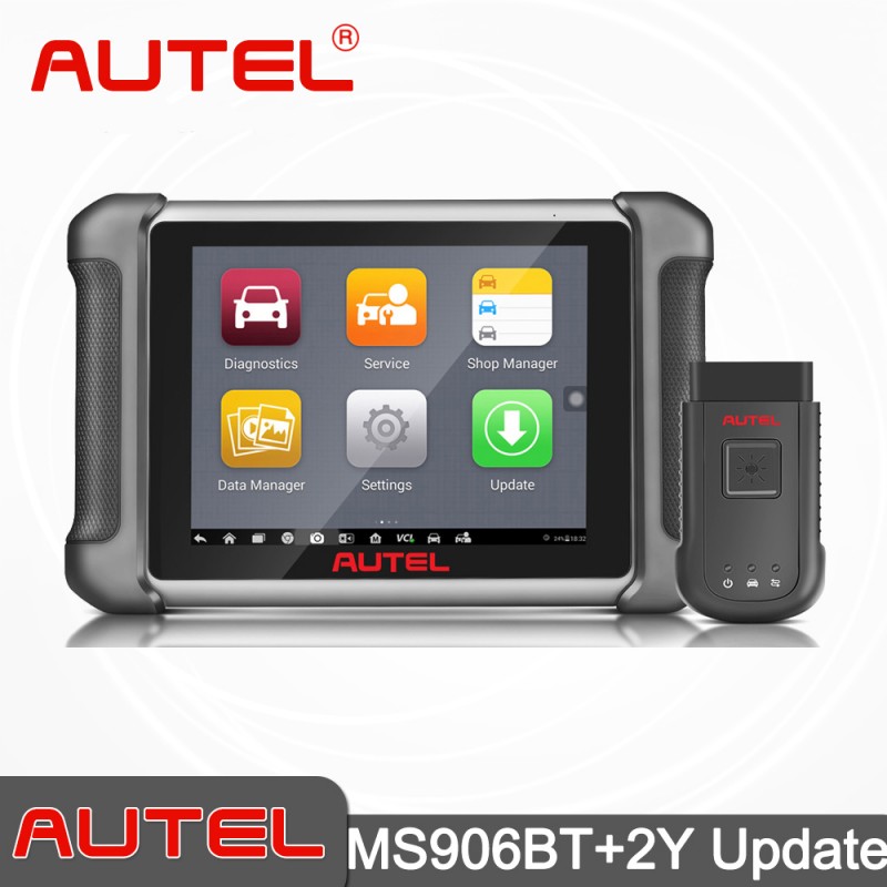 [2Y Update]100% Original AUTEL MaxiSys MS906BT Advanced Wireless Diagnostic Devices for Android Operating System