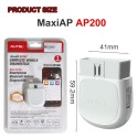 Original Autel MaxiAP AP200 Bluetooth Scanner with Full System Diagnoses for Family DIYers Simplified Edition of MK808