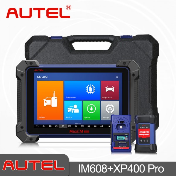 Autel MaxiIM IM608 Plus XP400 Pro Same Functionality as Autel IM608 Pro (No IP Blocking Problem)