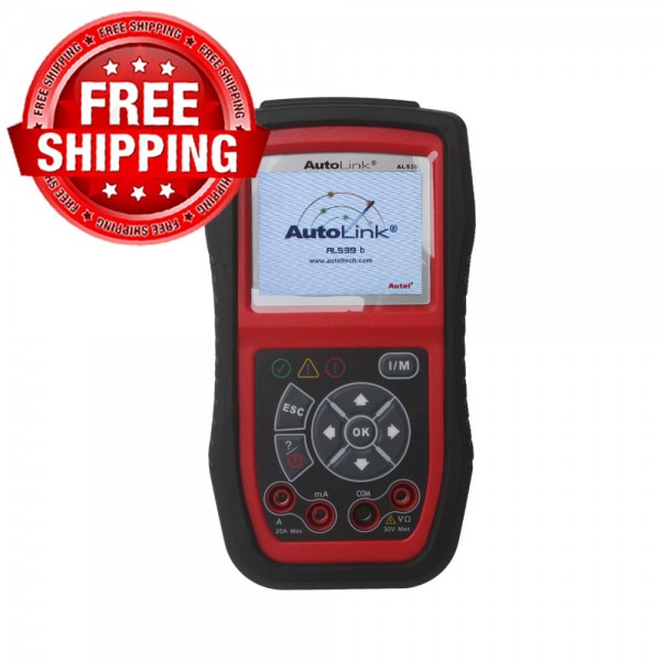 100% Original Autel AutoLink AL539B OBDII Code Reader & Battery Test Tool