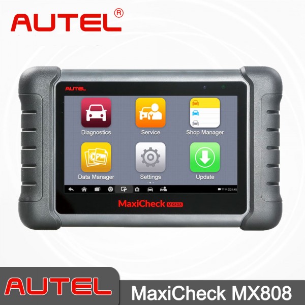 100% Original Autel MaxiCheck MX808 All System Diagnostic & Service Tablet Scan Tool Support IMMO TPMS Same As MaxiCOM MK808 Update Online