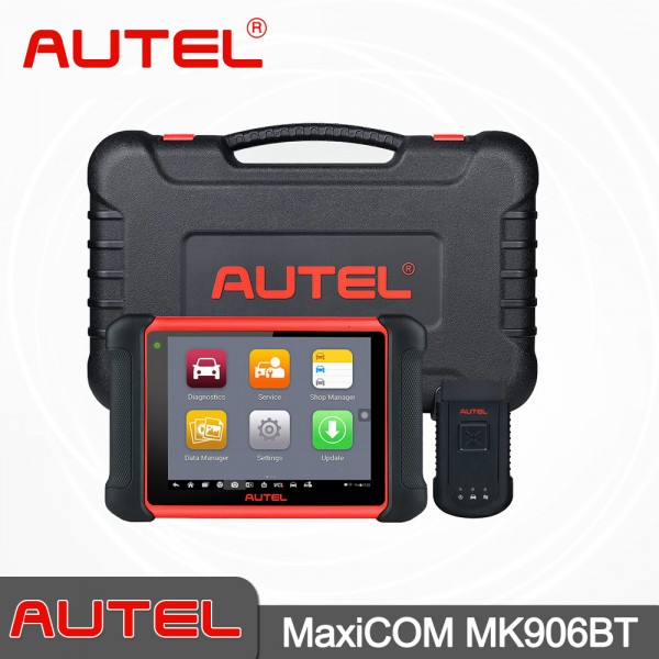 Original Autel MaxiCOM MK906BT OBD2 Diagnostic Scanner with Bluetooth VCI Box Upgraded Version of Maxisys MS906BT