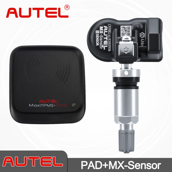 Buy Original Autel MaxiTPMS PAD TPMS Sensor Plus V5.03 Autel MX-Sensor 433MHz and 315MHz Universal Programmable TPMS Sensor