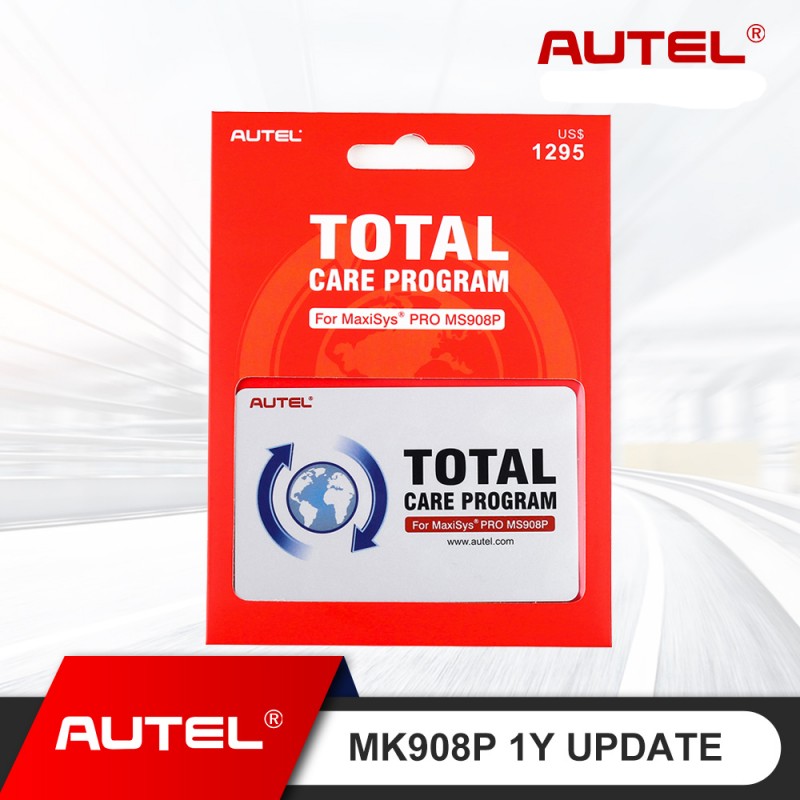 Autel MaxiCOM MK908P One Year Update Service