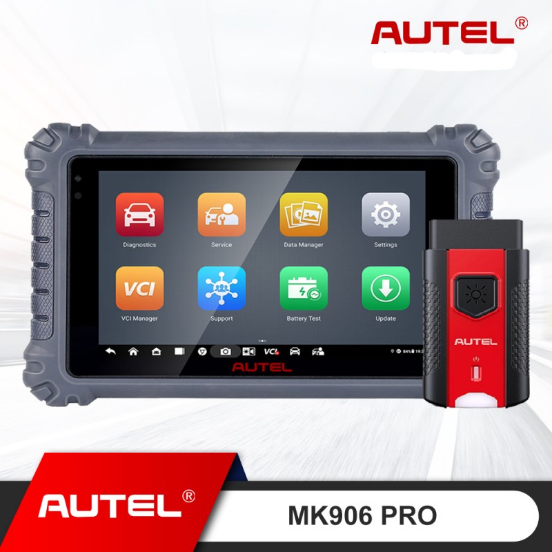2023 Autel MaxiCOM MK906 PRO Scanner Upgraded of MS906 Pro/MK906BT Diagnostic Tool with Advanced ECU Coding