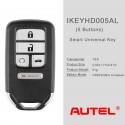AUTEL IKEYHD005AL 5 Button Smart Universal Key for Honda 10pcs/lot