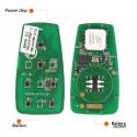AUTEL IKEYAT006FL Independent 6 Buttons Universal Smart Key - EV Charge / Remote Start / Trunk 5pcs/lot
