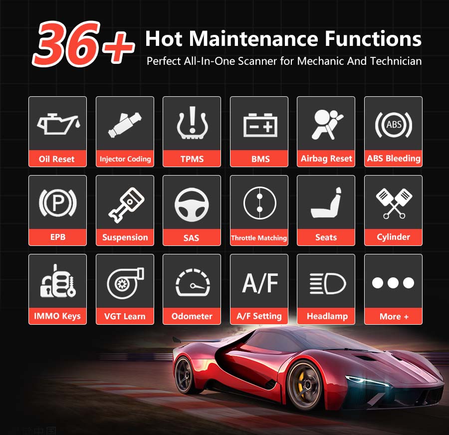 Ultra Lite 36+ Hot Maintenance Functions