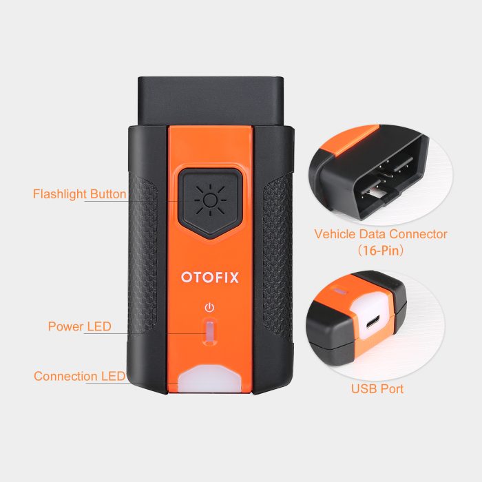 OTOFIX VCI V1 Bluetooth Connector for OTOFIX D1 LITE, D1 PRO,  D1 MAX, IM1, BT1 - Image 9
