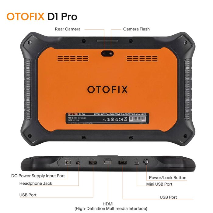 OTOFIX D1 PROS Car Diagnostic Scanner ECU Coding 40+ Services OE-Level Full System Diagnostic Tool - Image 9