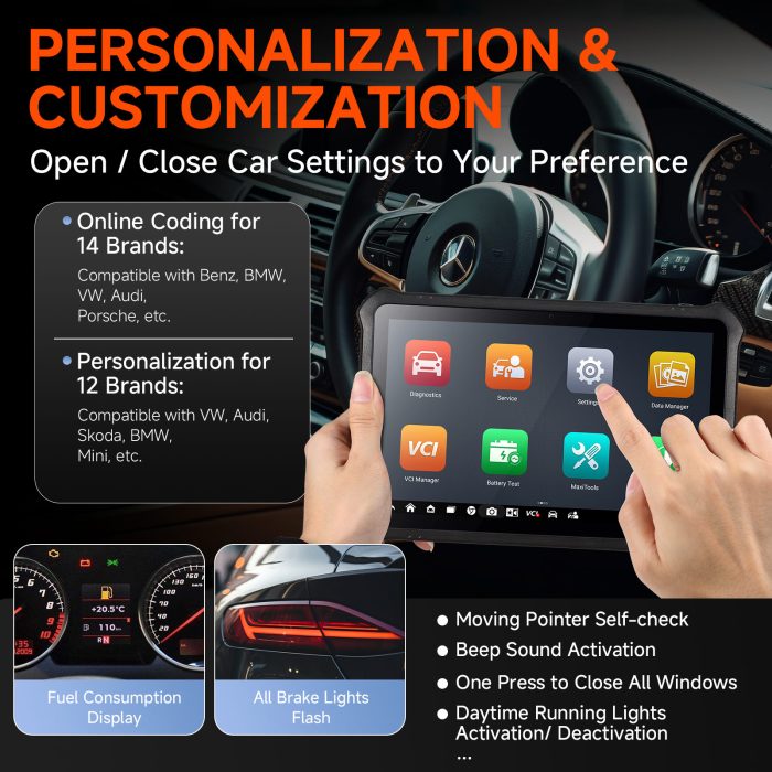 OTOFIX EvoScan Ultra Car Diagnostic Scanner OBD2 Bi-Directional All System Diagnostic Tool - Image 7