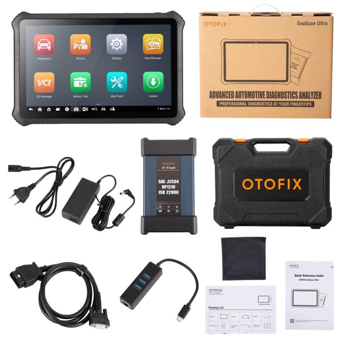 OTOFIX EvoScan Ultra Car Diagnostic Scanner OBD2 Bi-Directional All System Diagnostic Tool - Image 11