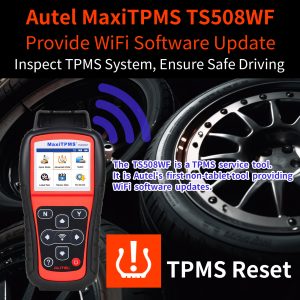 100% Original Autel MaxiTPMS TS508WF Diagnostic and Service Tool plus 4PCS Autel MX-Sensor 433MH - Image 2