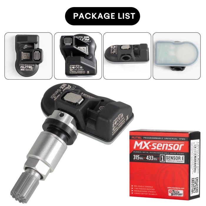 100% Original Autel MaxiTPMS TS508WF Diagnostic and Service Tool plus 4PCS Autel MX-Sensor 433MH - Image 11