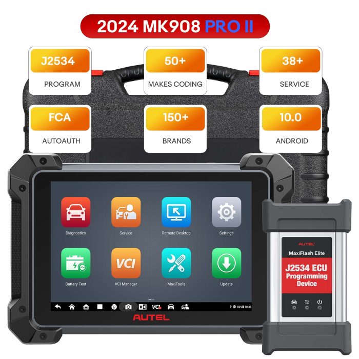 Autel MaxiCOM MK908 PRO II Auto Diagnostic Tablet Upgraded of Autel MK908PRO - Image 2