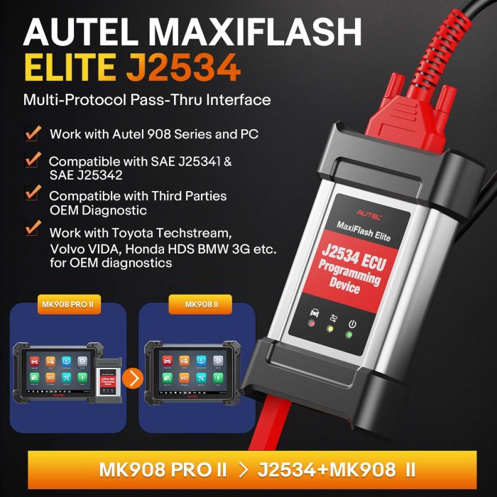Autel MaxiCOM MK908 PRO II Auto Diagnostic Tablet Upgraded of Autel MK908PRO - Image 7