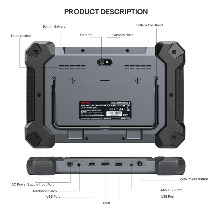 Autel MaxiCOM MK908 PRO II Auto Diagnostic Tablet Upgraded of Autel MK908PRO - Image 9