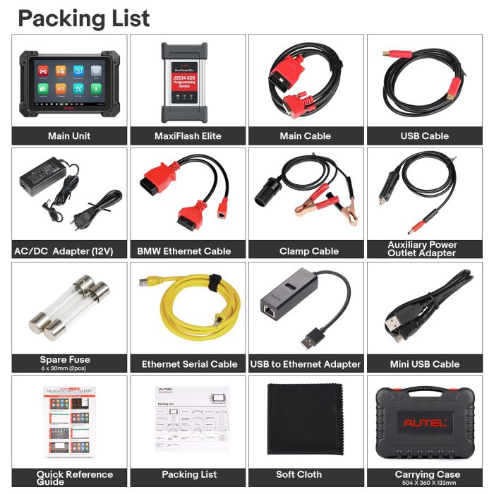 Autel MaxiCOM MK908 PRO II Auto Diagnostic Tablet Upgraded of Autel MK908PRO - Image 10