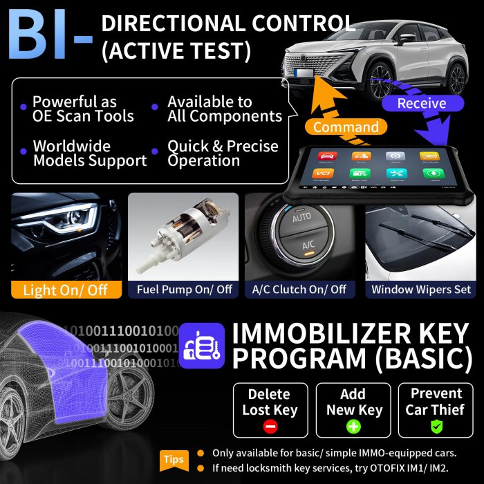 2025 OTOFIX D1 MAX Professional Diagnostic Tool 40+ Services ECU Coding - Image 5