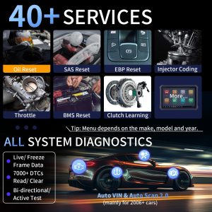 2025 OTOFIX D1 MAX Professional Diagnostic Tool 40+ Services ECU Coding - Image 6