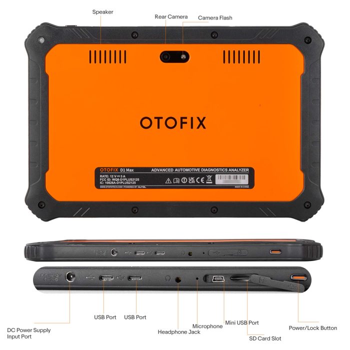 2025 OTOFIX D1 MAX Professional Diagnostic Tool 40+ Services ECU Coding - Image 9