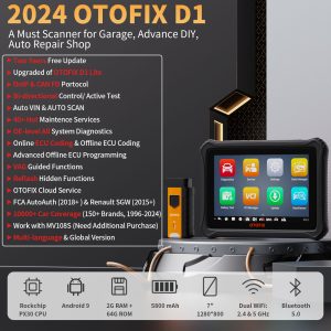2025 OTOFIX D1 Bi-directional Diagnostic Scanner Car Diagnostic Tool - Image 3