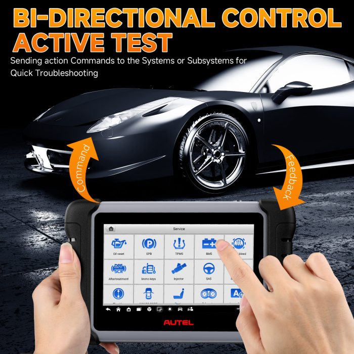 Original Autel MaxiCOM MK808Z-BT All System Diagnostic Tool with Bluetooth MaxiVCI Get Free BT506 - Image 3