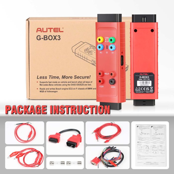2025 Autel MaxiIM IM608 II (IM608 PRO II/IM608S II) Automotive All-In-One Key Programming Tool with APB112 G-BOX3 - Image 6