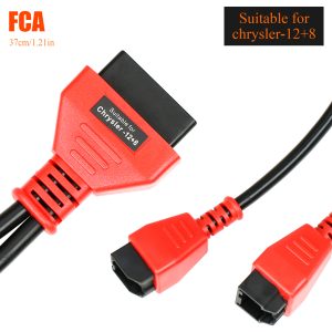 Original Chrysler 12+8 Adaptor for Autel MaxiSys Elite/ MS908/ MS908P/ MS908S Pro - Image 2