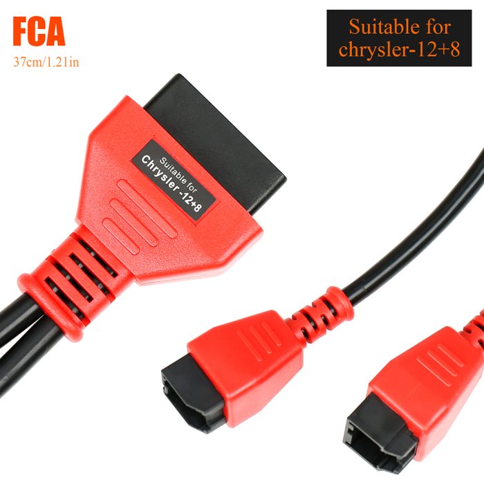 Original Chrysler 12+8 Adaptor for Autel MaxiSys Elite/ MS908/ MS908P/ MS908S Pro - Image 2