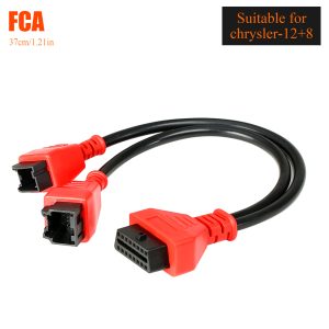 Original Chrysler 12+8 Adaptor for Autel MaxiSys Elite/ MS908/ MS908P/ MS908S Pro - Image 4