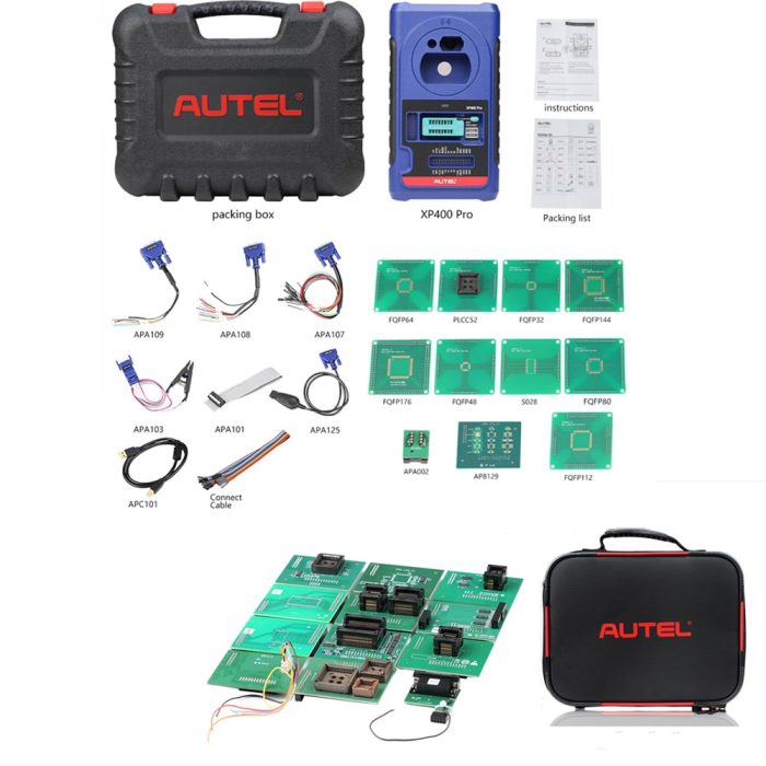 Original Autel XP400 PRO Key and Chip Programmer Plus Autel IMKPA Expanded Key Programming Accessories Kit for Renew & Unlock - Image 5