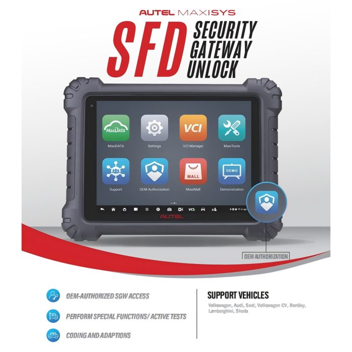 AUTEL VAG SFD Authorization 1 Year - Image 2