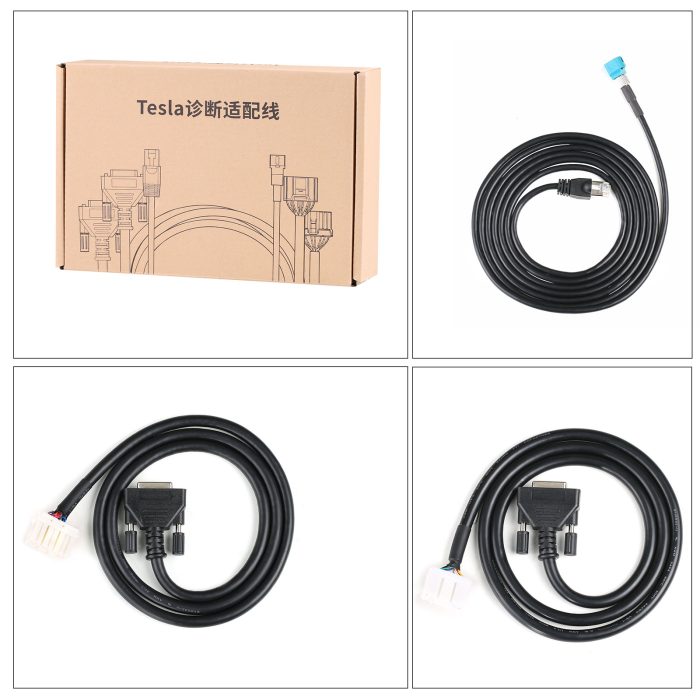 Autel Tesla Cable Set/ Diagnostic Cables for Tesla S /Tesla X Models Work with Autel MaxiSYS - Image 8