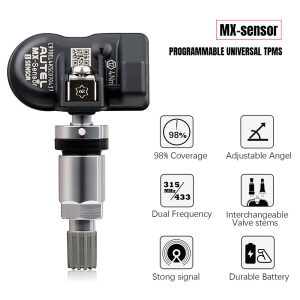 Autel MX-Sensor 433MHz/315MHZ Universal Programmable TPMS Sensor - Image 4