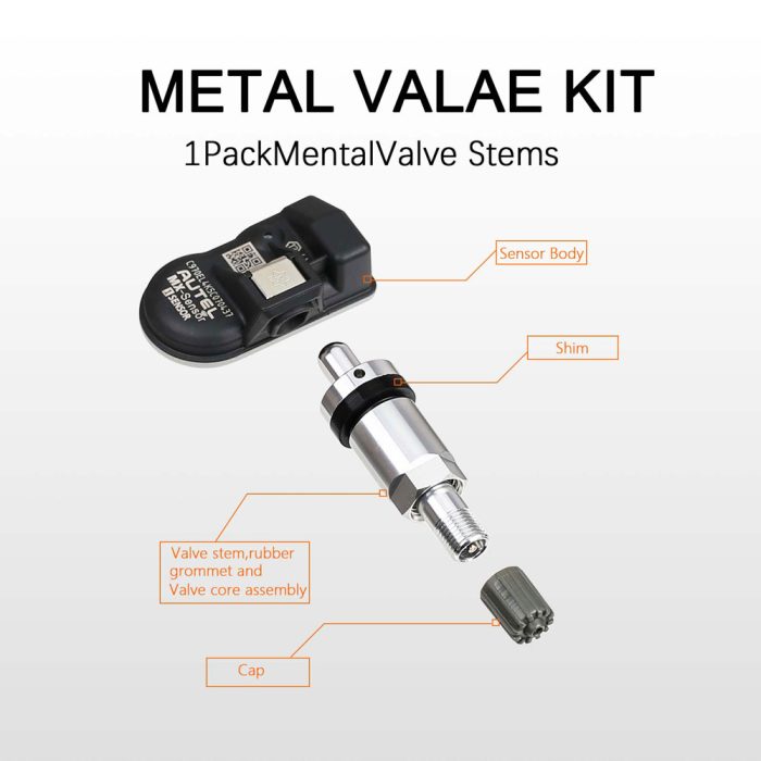 Autel MX-Sensor 433MHz/315MHZ Universal Programmable TPMS Sensor - Image 5