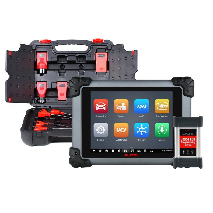 2025 Autel MaxiSys MS908S Pro II with MSOBD2KIT Non-OBDII Adapters Support SCAN VIN and Pre&Post Scan