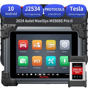 2025 Autel MaxiSys MS908S Pro II with MSOBD2KIT Non-OBDII Adapters Support SCAN VIN and Pre&Post Scan - Image 6