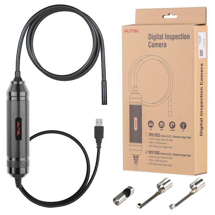 Autel MaxiVideo MV108S 8.5mm Digital Inspection Camera for MaxiSys Tablet Kit