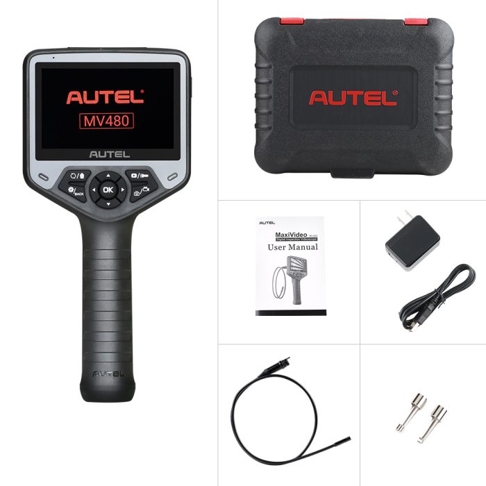 100% Original Autel MaxiVideo MV480 8.5mm Dual-Camera Digital Inspection VideoScope Tool - Image 6