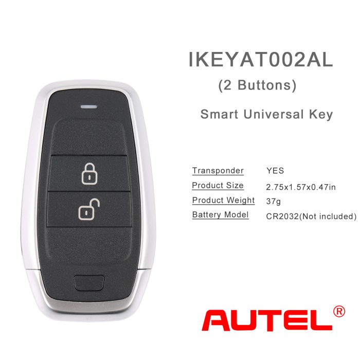 AUTEL IKEYAT002AL Independent 2 Buttons Key 5pcs/lot - Image 6