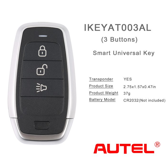 AUTEL IKEYAT003AL Independent 3 Buttons Key 10 pcs - Image 4