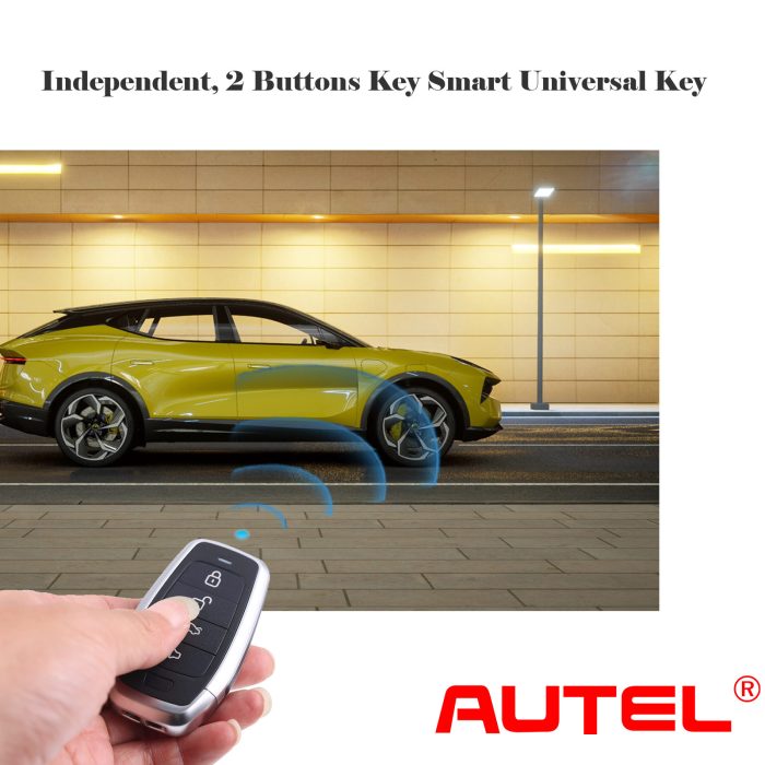 AUTEL IKEYAT004CL AUTEL Independent 4 Button Universal Smart Key - Trunk 10 pcs - Image 5