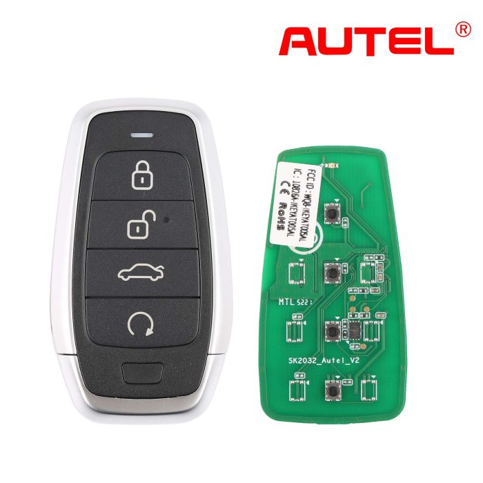 AUTEL IKEYAT004EL Independent 4 Buttons Key 10 pcs - Image 2