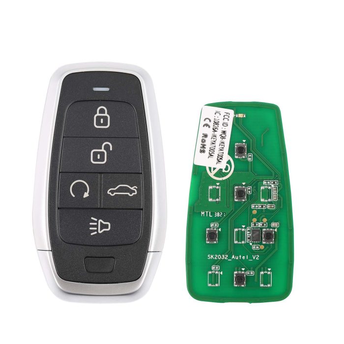AUTEL IKEYAT005BL Independent 5 Buttons Universal Smart Key Remote Start / Trunk 5pcs/lot - Image 2
