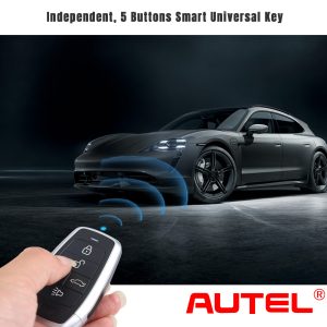 AUTEL IKEYAT005BL Independent 5 Buttons Universal Smart Key Remote Start / Trunk 5pcs/lot - Image 6