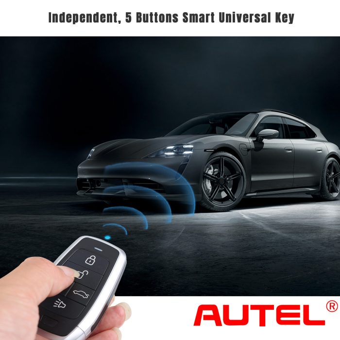AUTEL IKEYAT005BL Independent 5 Buttons Universal Smart Key Remote Start / Trunk 5pcs/lot - Image 6