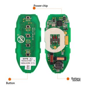 AUTEL IKEYNS005AL 5 Buttons Key for Nissan 5pcs/lot - Image 3