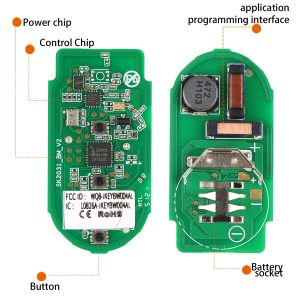 AUTEL IKEYBW003AL 3 Button Key for BMW 5pcs/lot - Image 4