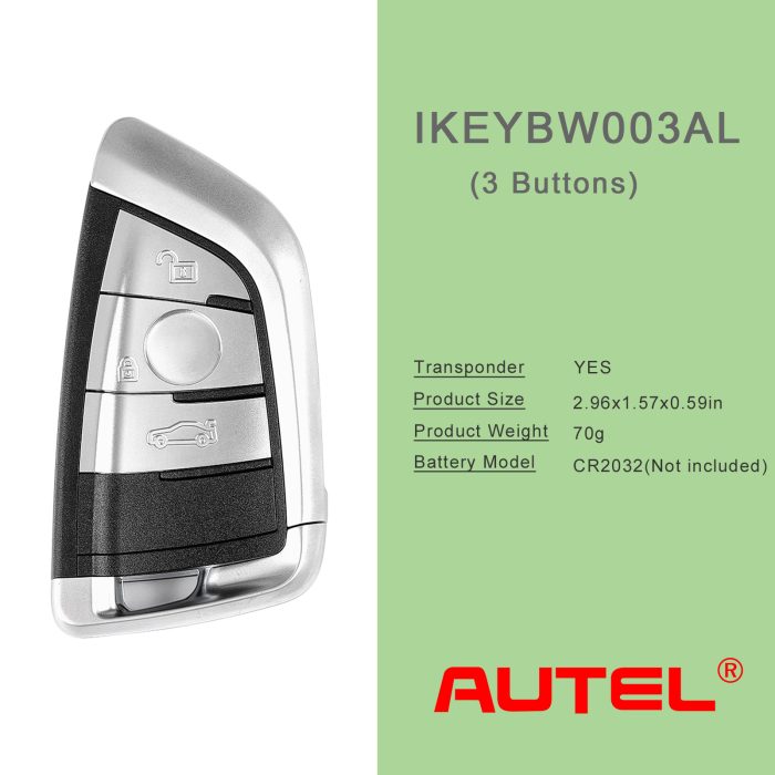 AUTEL IKEYBW003AL 3 Button Key for BMW 5pcs/lot - Image 6